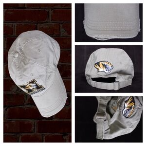 Mizzou Tigers Missouri University MU Cap NCAA Adjustable Strap-back